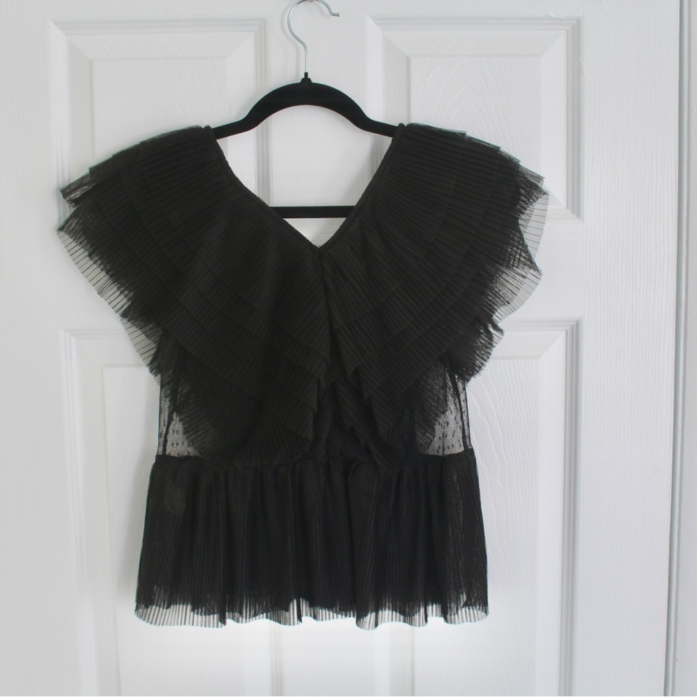 Forever That Girl Ruffled Button-Front Blouse - Picture 2 of 5